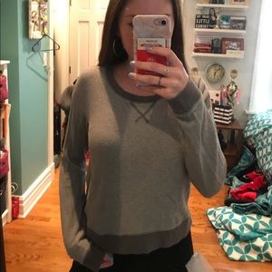 GREY SWEATER